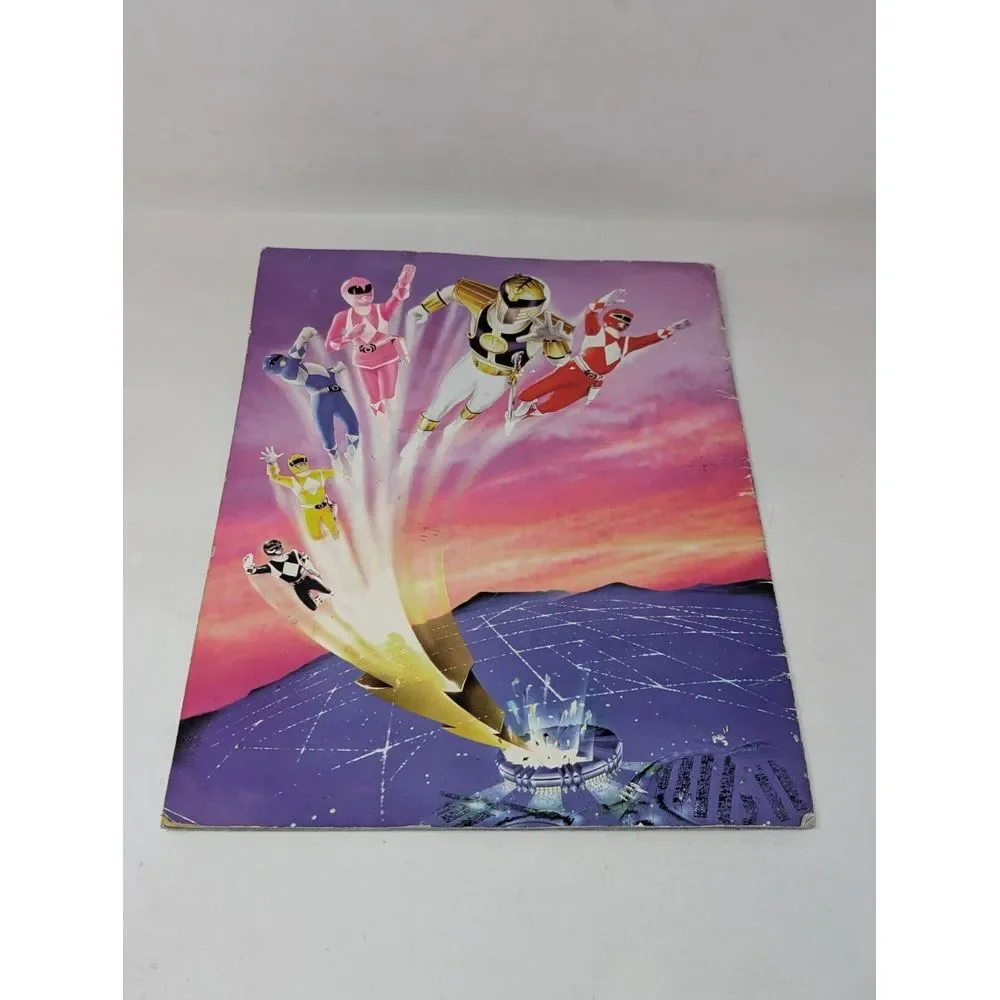 Mighty Morphin‎ Power Rangers Live Souvenir Program 1994 1995 Tour 90s On Stage
